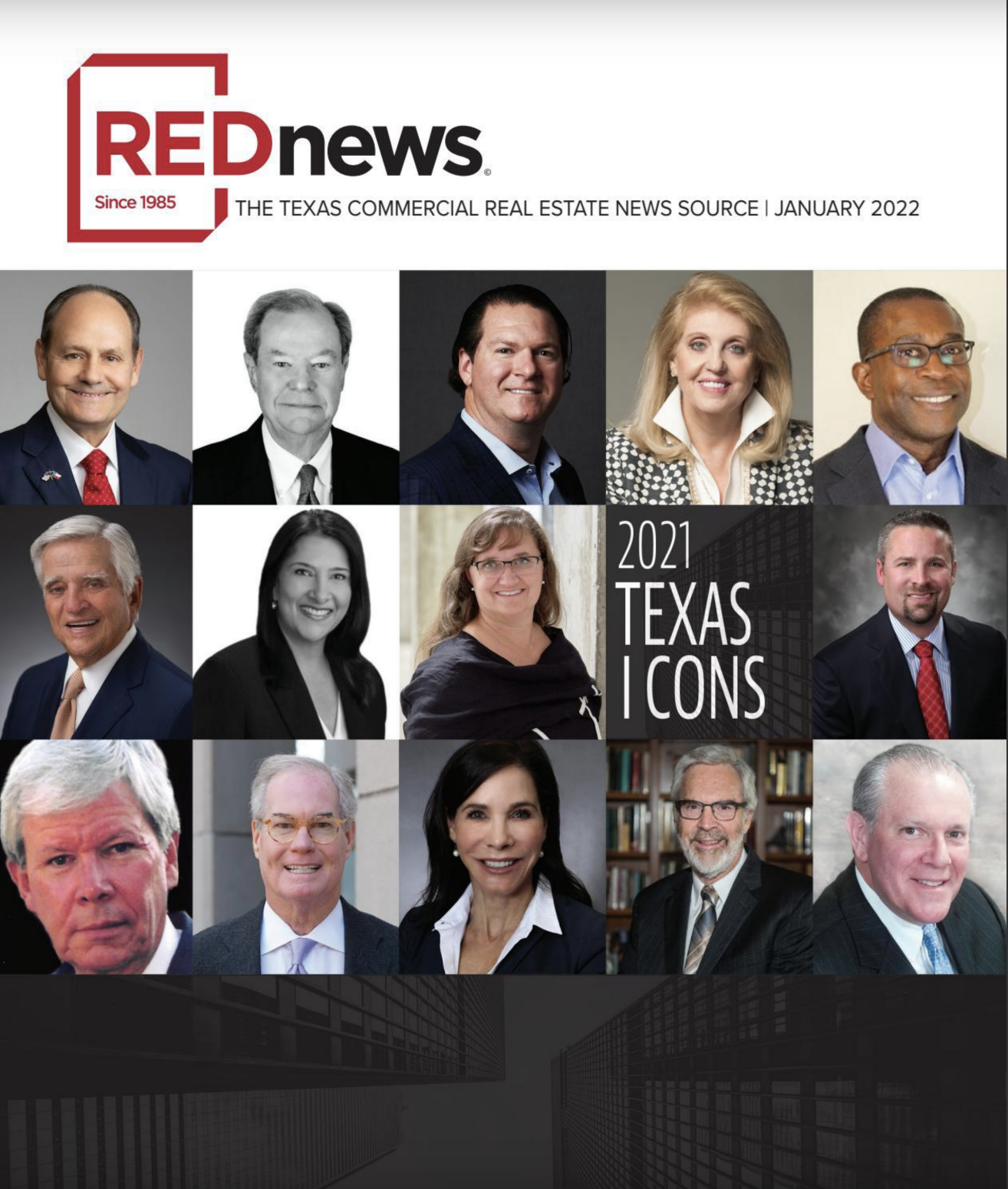 REDnews 2021 Texas icons